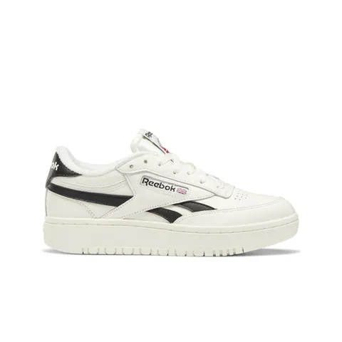 Reebok Club C Double, Scarpe Donna, Bianco (Chalk/Core Black/Chalk), 35.5 EU