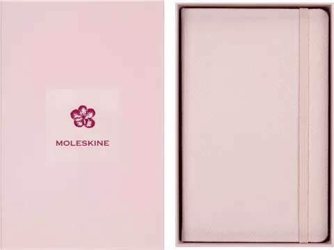 Moleskine Taccuino Precious & Ethical Sakura - Taccuino a Righe con Copertina Rigida