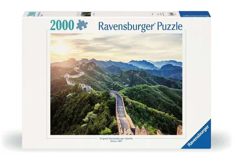 Ravensburger Puzzle 2000 Pezzi La Muraglia Cinese - Puzzle Adulti +14 anni, 98 x 75 cm