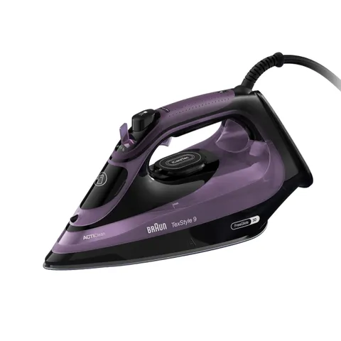 Braun TexStyle 9 SI9661VI Ferro da Stiro a Vapore con Tecnologia FreeGlide 3D, Ferro