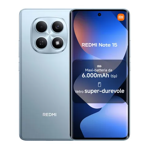 Xiaomi Redmi Note 15 (6GB+128GB) Blu Ghiacciaio