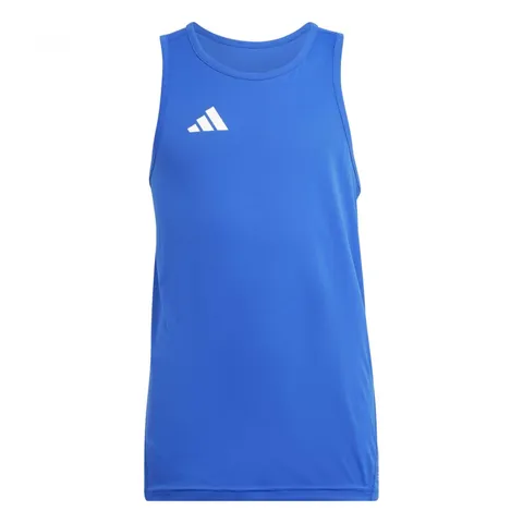 adidas Bambino Adizero Team Singlet Kids, Team Royal Blue/White, 13-14 Years