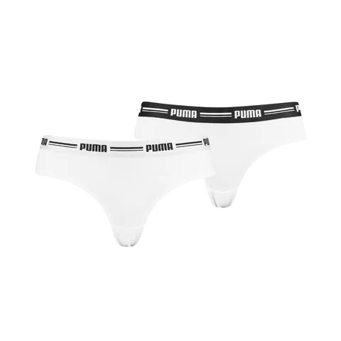 PUMA Brazilian, Biancheria intima Donna, Bianco, S