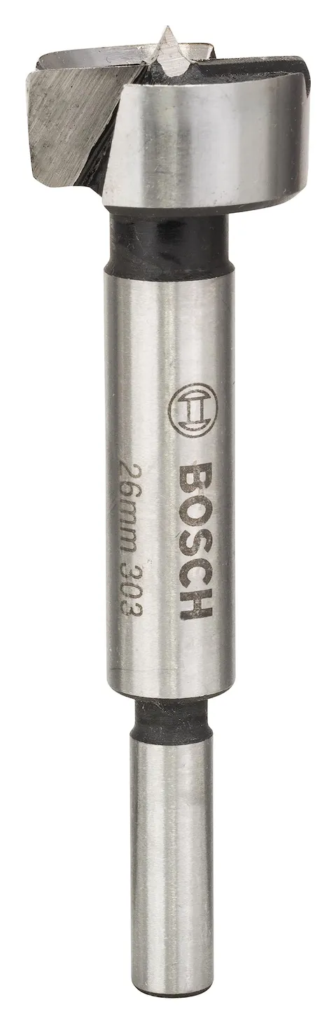 Bosch 2609255288 - Punta in metallo duro per fori di cerniere da 90 cm, 26 mm di diametro