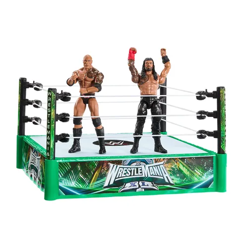 Mattel WWE Regole della Bloodline Playset e Action Figure