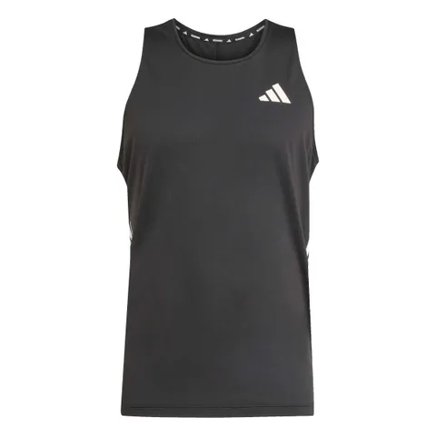 adidas Uomo Adi365 Running Climacool Iconic Tank Shirt, Black, S