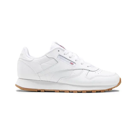 Reebok Jungen Klassiek leer Sneaker, Ftwr White Ftwr White Reebok Rubber Gum 02, 21 EU