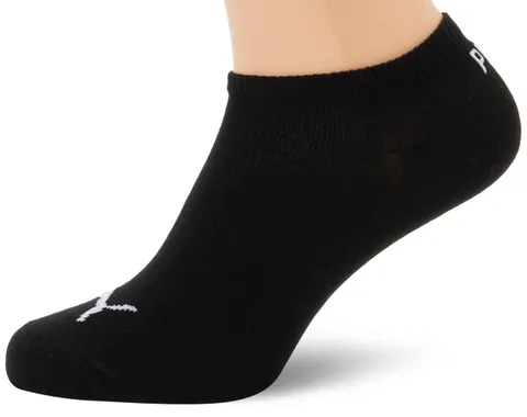 PUMA Sneaker Plain 5P, Calzini, Unisex - Adulto, Black - New, 35-38