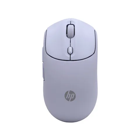 HP 400 mouse wireless Dual - Bluetooth e USB 2.4GHz, batteria da 24 mesi, clic silenziosi, tocco morbido, viola