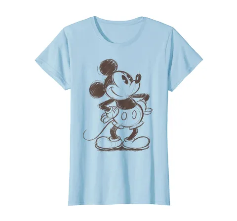 Disney Mickey And Friends Mickey Mouse Sketch Maglietta