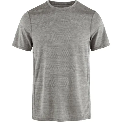 Fjallraven 12600257-020-999 Abisko Lite SS M Maglia Lunga Uomo Grey-Melange Taglia M