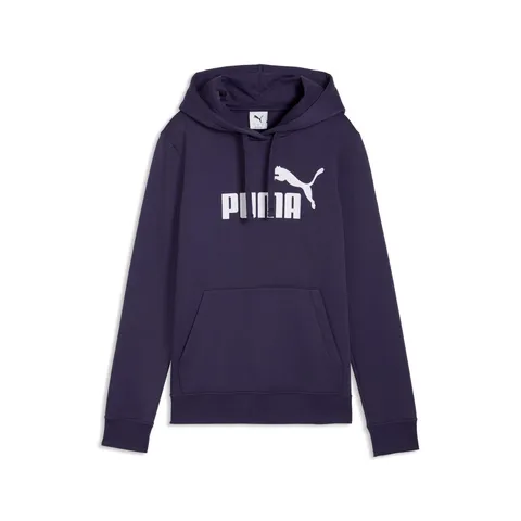 Puma Felpa con Cappuccio Ess No. 1 Logo FL (s) Prugna Profonda