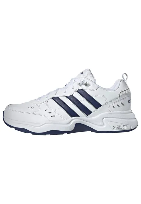 adidas Uomo Strutter Shoes, Cloud White / Core Black / Active Red, 48 EU