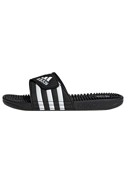adidas Unisex - Adulto Adissage Slides Slipper, Core Black / Cloud White / Core Black