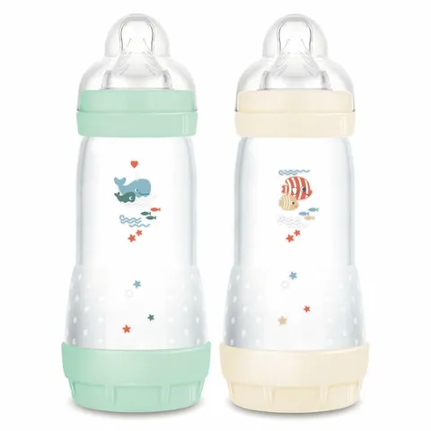 MAM Easy Start Anti-Colic 4+ mesi Biberon 320 ml (2 pezzi)