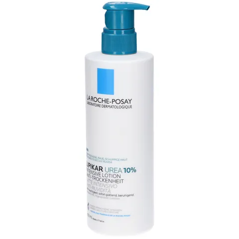 La Roche-Posay Lipikar Latte Urea 10%, Latte Corpo Idratante, Adatto a Pelle Secca e