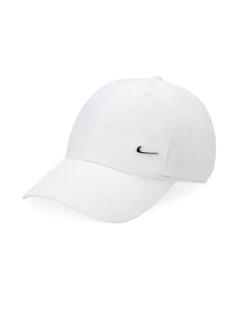 Nike Club Cappuccio, Bianco/Argento Metallico, S/M Uomo