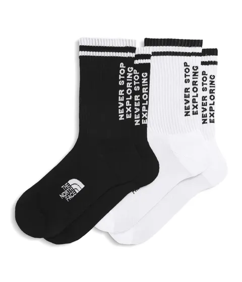 THE NORTH FACE NF0A8CMPG78 EVERYDAY CREW SOCK NSE - 2P Calzini Uomo TNF BLUE/TNF WHITE Taglia M