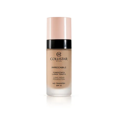 Collistar Impeccabile Fondotinta Lunga Tenuta, No Transfer, SPF 15, Idratazione Immediata