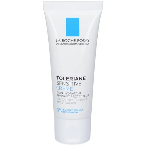 La Roche-Posay Toleriane Sensitive, Crema Viso Idratante, Adatta a Pelli Sensibili