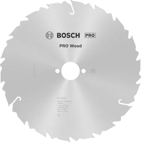 Bosch 1x Lama per sega circolare PRO Wood a filo per seghe portatili (per Legno tenero