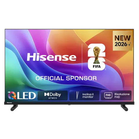 Hisense Smart TV QLED 40" FHD TV 40E5ST, 60Hz, Audio Dolby Atmos, Vidaa OS con 1000+ APP
