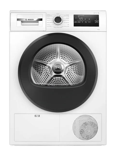 Bosch WTH85298II Serie 4 Asciugatrice smart a pompa di calore, 8 kg, Classe energetica E