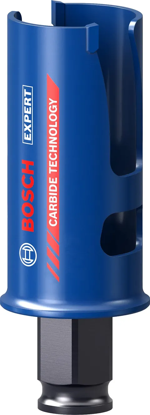 Bosch Professional 1x Seghe a Tazza Expert Construction Material per Legno Tenero, Ø 35