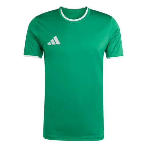adidas Uomo Entrada26 Jersey Shirt, Team Green/White, XS