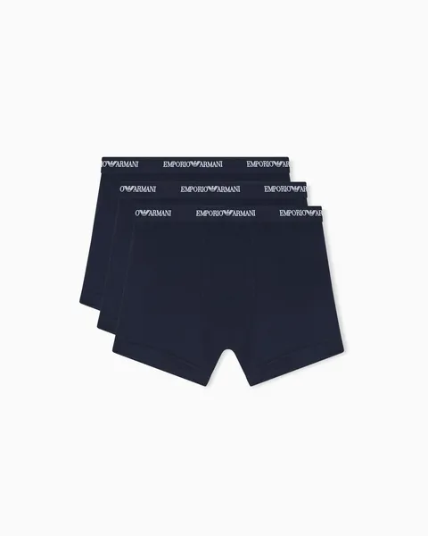 Emporio Armani Boxer da Uomo, AR.Blu/AR.Blu/AR.Blu, XL