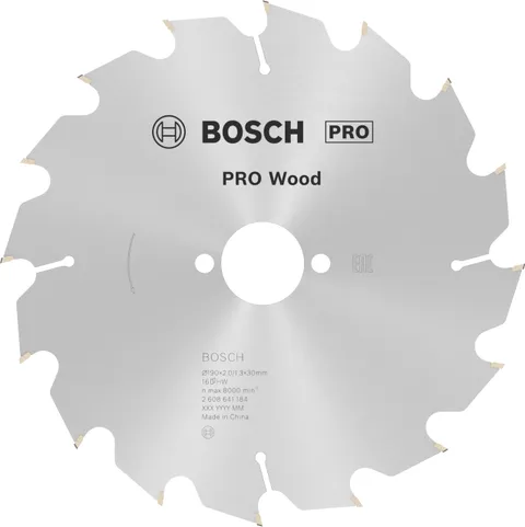 Bosch 1x Lama per sega circolare PRO Wood a filo per seghe portatili (per Legno tenero