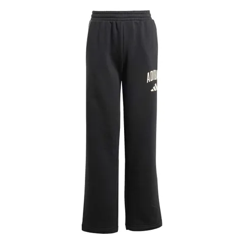 adidas Mixte Enfant Seasonals Collegiate Typography Pant, Black/off White, 7-8 Years