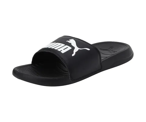 PUMA Popcat 20, Pantofole Unisex - Adulto, Puma Black Puma Black Puma White, 46 EU