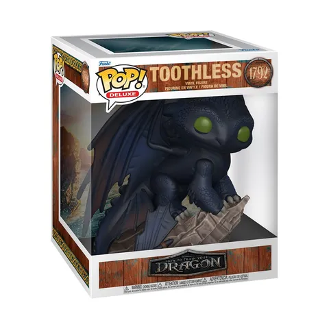 Funko POP! Deluxe: How to Train your Dragon - Live Action - Toothless - Figura in vinile