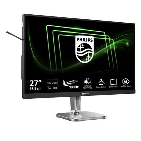 Philips Monitors27B2G5200 Monitor Full HD da 27 pollici, altezza regolabile
