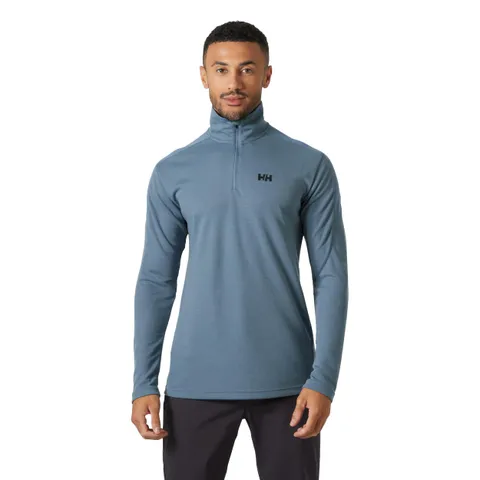 Helly Hansen Pullover da Uomo HP 1/2 Zip, Blu Navy Lavato, XXL, Marina delavata., XXL