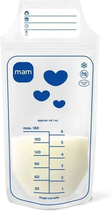MAM Milk Bag Sacchetti Latte Materno 25 Pezzi