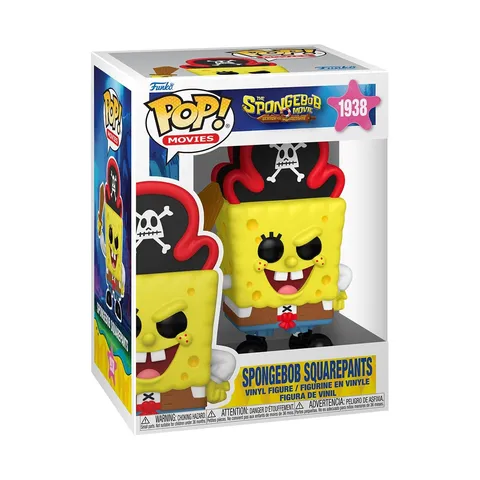 Funko Pop! Movies: The SpongeBob Movie - SpongeBob SquarePants - Figura in Vinile da