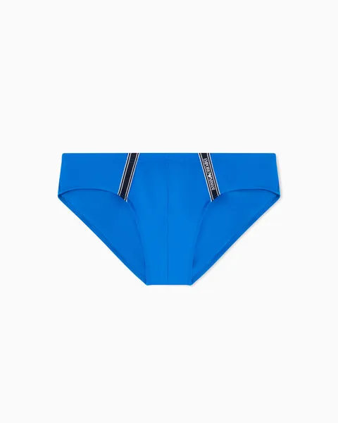 Emporio Armani Slip Uomo Logotape Blu L