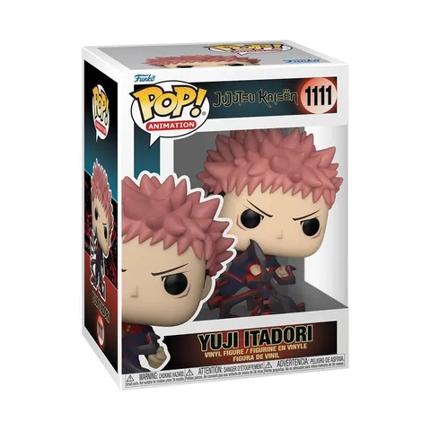 Funko Pop! Animation: Jujutsu Kaisen - Yuji Itadori - Glow in The Dark Chase - Figura in