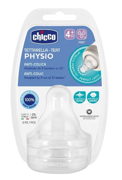 Chicco Tettarella Compatibile con Biberon Perfect 5, Benessere e Original Touch , 4+