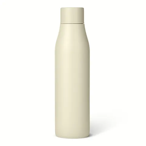 Amazon Basics Borraccia Termica in Acciaio Inox, 592ml, Senza BPA, Avorio