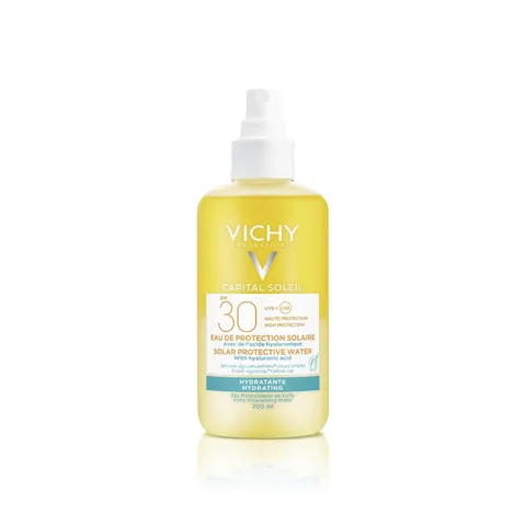Vichy Capital Soleil, Acqua Solare Protettiva Idratante SPF30, 200 ml