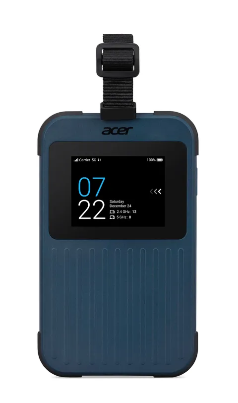 Acer Connect Enduro M3 Router 5G, Mobile Hotspot, Router Wifi 6 Dual Band, Octa Core 2.4