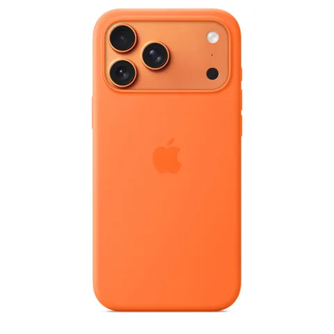 Apple Custodia MagSafe iPhone 17 Pro Max Silicone - Arancione