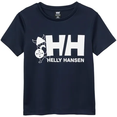 Helly Hansen Kinder Unisex K HH Tech Graphic T-Shirt, Navy, 116
