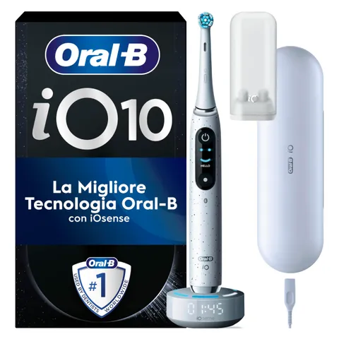 Oral-B iO 10 Spazzolino Elettrico Ricaricabile Bianco