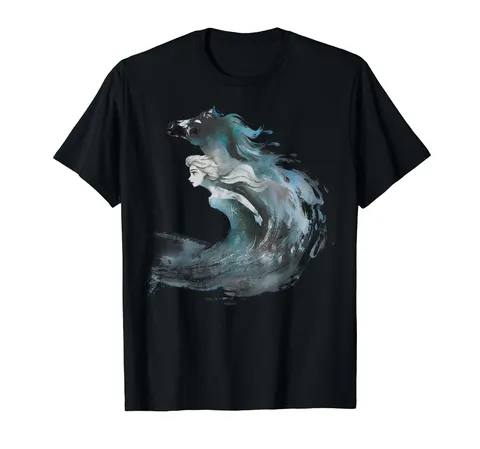 Disney Frozen 2 Elsa Watercolor Spirit Maglietta