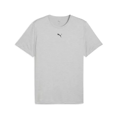 PUMA M Tad Essentials Heather Cat Tee (CF Small Cat) Tee (Confezione da 1)