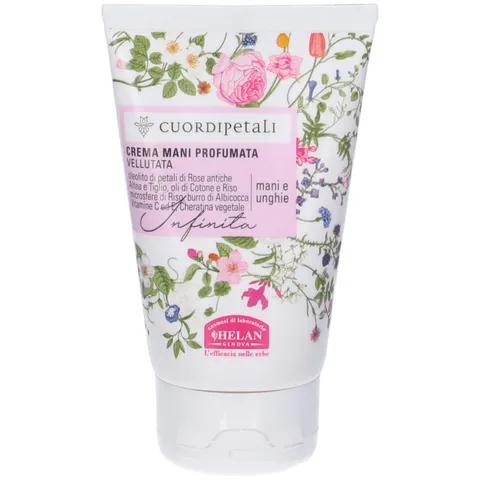 Helan, Cuor di Petali, Crema Mani Secche e Screpolate Effetto Velluto, Profumata e